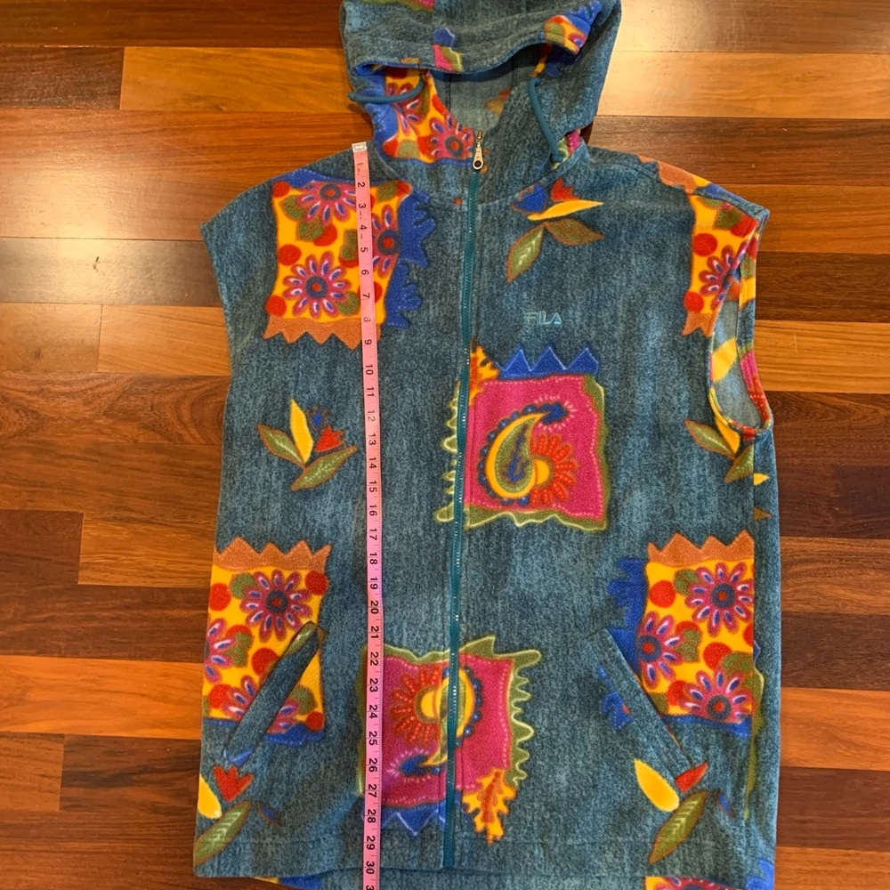 Fila Men's Multicolor Hooded Vest
